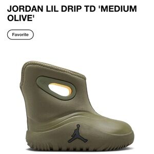 Jordan Lil Drip TD Olive Boots